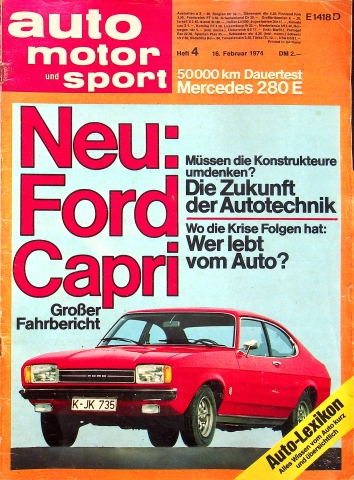 Auto Motor und Sport 04/1974 Auto Motor und Sport 04/1974